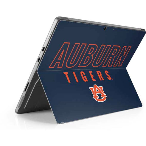 Auburn University Tigers Outline Surface Pro 8 Skin